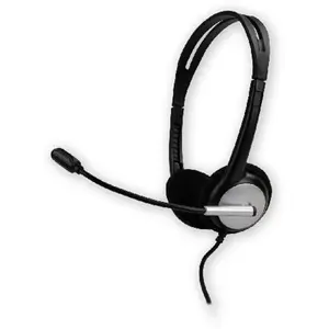 Comparateur de prix : Casque stéréo filaire avec micro et contrôle du volume - USB - MCL