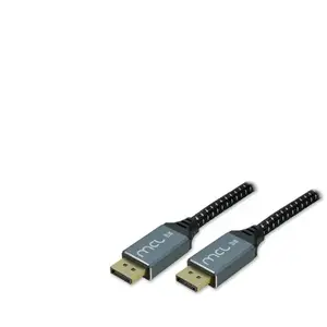 MCL Samar Câble DisplayPort 1.4 mâle/mâle - 2m Tressé pas cher