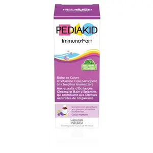 Comparateur de prix : Pediakid Immuno-Fort 125ml