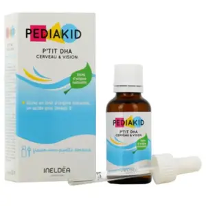 Comparateur de prix : Pediakid P'tit DHA cerveau & vision 30ml
