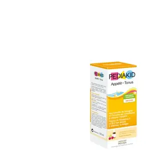 Pediakid - Appétit-Tonus - Stimule l'appétit - Prise de poids - Sirop 125ml pas cher