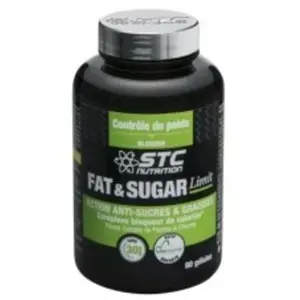 Comparateur de prix : STC Nutrition Fat & Sugar Limit 90 gélules