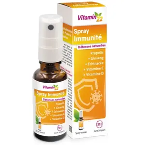 Comparateur de prix : Vitamin' 22 Spray immunité