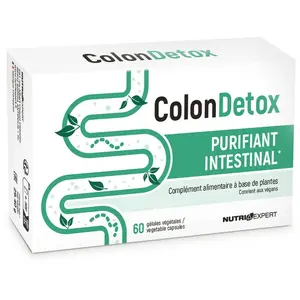 Comparateur de prix : NutriExpert Colon Détox 60 gélules