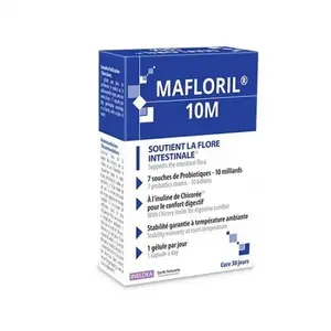 Comparateur de prix : Ineldea Mafloril-10M 30 gélules