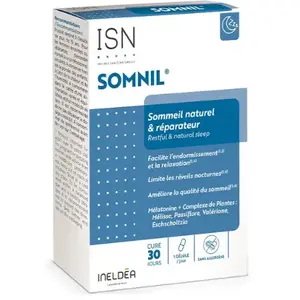 Comparateur de prix : Ineldea Somnil 30 gélules végétales