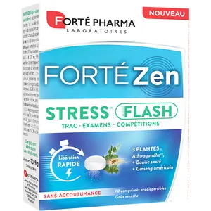 Forté Pharma Forté Zen Pic de Stress 10 Comprimés Orodispersibles pas cher