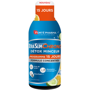 Comparateur de prix : FORTÉ PHARMA - XtraSlim Chrono Détox Minceur Vitamines 400 ml unisex