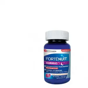 Comparateur de prix : FORTÉ PHARMA - FortéNuit Gummies Vitamines 1 pieces unisex