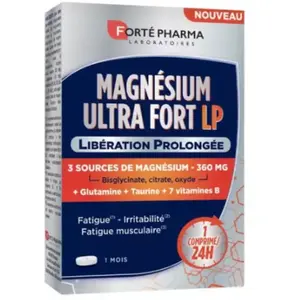 Comparateur de prix : Forté Pharma Magnésium Ultra Fort 360 Glutamine Taurine - 30 comprimés