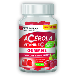 Comparateur de prix : FORTÉ PHARMA - Acérola Gummies Vitamines 1 pieces unisex