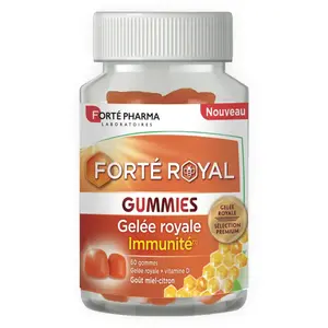Comparateur de prix : Forté Pharma Forté Royal Gelée Royale 60 gummies