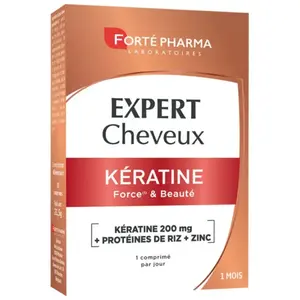 Forté Pharma Expert Cheveux Kératine Force & Beauté 30comp pas cher