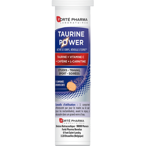 Forté Pharma Énergie Taurine Power 15 comprimés effervescents