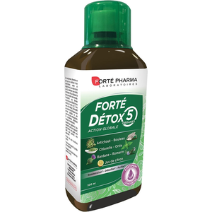 Comparateur de prix : Forte Pharma Forte Detox 5 Organes 500ml Forté Pharma