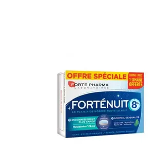 Comparateur de prix : Forte Pharma Forté Pharma Forté Nuit 8h 30 Comprimés