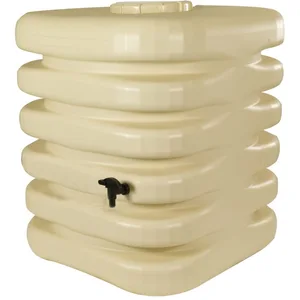 Comparateur de prix : ACCU BAT Bellijardin - Récupérateur d'eau cubique 1000 Litres beige
