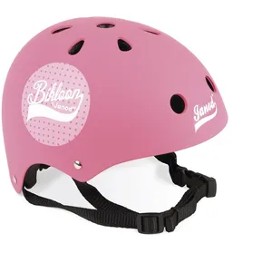 Comparateur de prix : JuraToys Plein Air Bikloon - Casque Rose À Pois Pour Draisienne