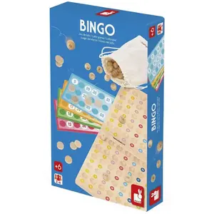 Janod Bingo, Jeu De Loto Traditionnel En Bois Multicolore pas cher