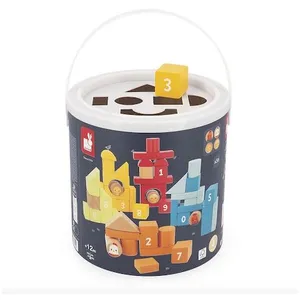 Janod Baril 56 Pcs Ferme Multicolore pas cher