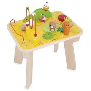 Comparateur de prix : Janod - Table d'activités Ferme Multicolore taille unique