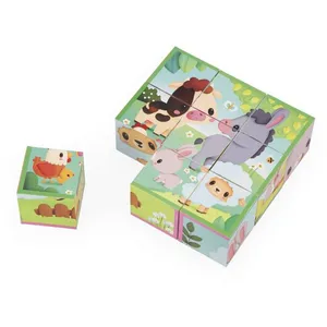 Comparateur de prix : Jeu d'éveil Janod Cubes Animaux de la Ferme