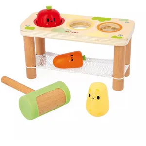Jeu d'éveil Janod Ferme Tap Tap Légumes pas cher