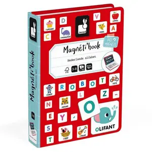 Janod Livre Magnétique Alphabet Néerlandais! pas cher