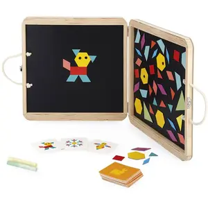 JANOD PUZZLE MAGNETIQUE GEOMETRIQUE pas cher