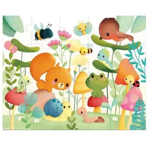 Comparateur de prix : Janod Puzzle éducatif Les compagnons du jardin - 20 pièces pour enfants - Neuf