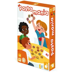 Jeu de Société Enfant - JANOD - Pasta mania - 4 ans - Perles en bois - Design France pas cher