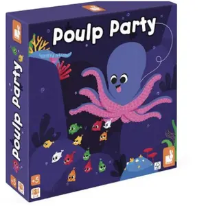Jeu de stratégie Janod Poulp Party pas cher