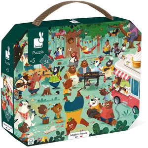 Comparateur de prix : JANOD Puzzle Festif des Ours - 54 Pièces pour Enfants - Neuf