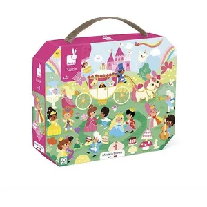 Puzzle 36 pièces Janod Les princesses pas cher