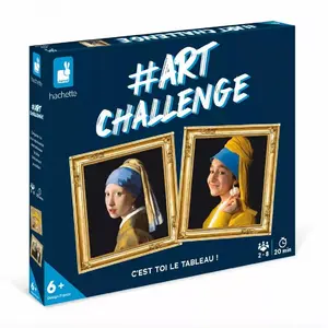 Jeu d'ambiance Janod Art Challenge C'est toi le tableau pas cher