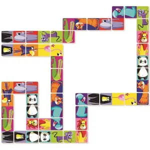 Janod JEU DE DOMINOS - DOMINOS JUNGLE pas cher