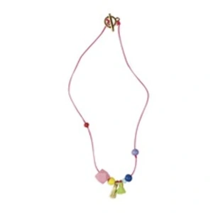 Comparateur de prix : Kit créatif : 3 Bijoux perles en bois arc-en-ciel à créer