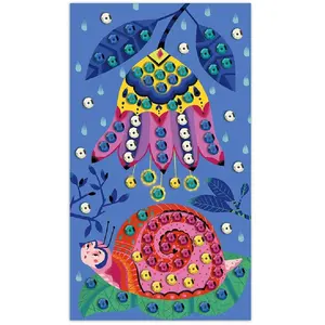Comparateur de prix : Kit créatif Janod sequins à coller jardin merveilleux