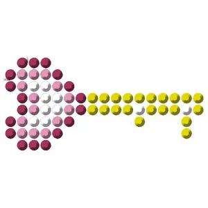 Kit créatif - Pixel Strass Stickers - Les ateliers du calme Janod