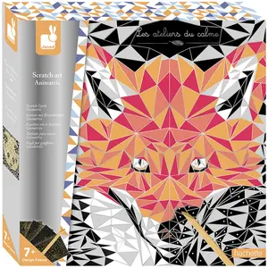 Juratoys Kit créatif Janod Scratch art animetrixVendu parkaufland