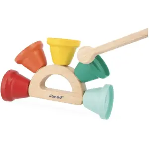 Janod - Intrument de musique enfant clochettes en métal pas cher