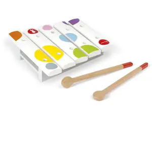 Janod Xylophone - Mini Xylo En Bois Confetti : 5 Tons pas cher