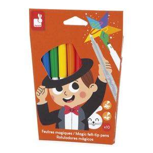 Comparateur de prix : Lot de 10 feutres magiques - Janod