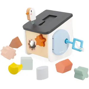 Comparateur de prix : Jeu d'éveil Janod Sweet Coconut Maison des formes oiseau