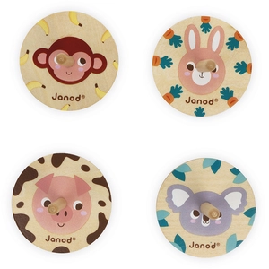 Janod - Toupie Pocket En BoisVendu parscrapmalin