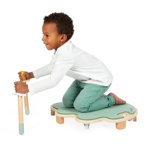 Comparateur de prix : Janod Feuille roulante sweet cocoon - planche dequilibre a roulettes