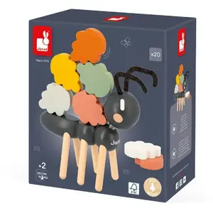 Jeu d'éveil Janod Sweet Coconut Jouet d'équilibre fourmi pas cher