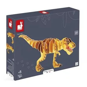 Puzzle 3D Janod Dino Le T-Rex 27 pièces pas cher