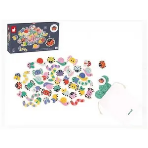 Jeu éducatif Janod Pédagogie Cherche et trouve le jardin pas cher