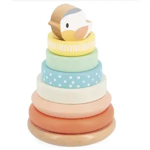 Comparateur de prix : Janod - Nid à empiler Multicolore taille unique